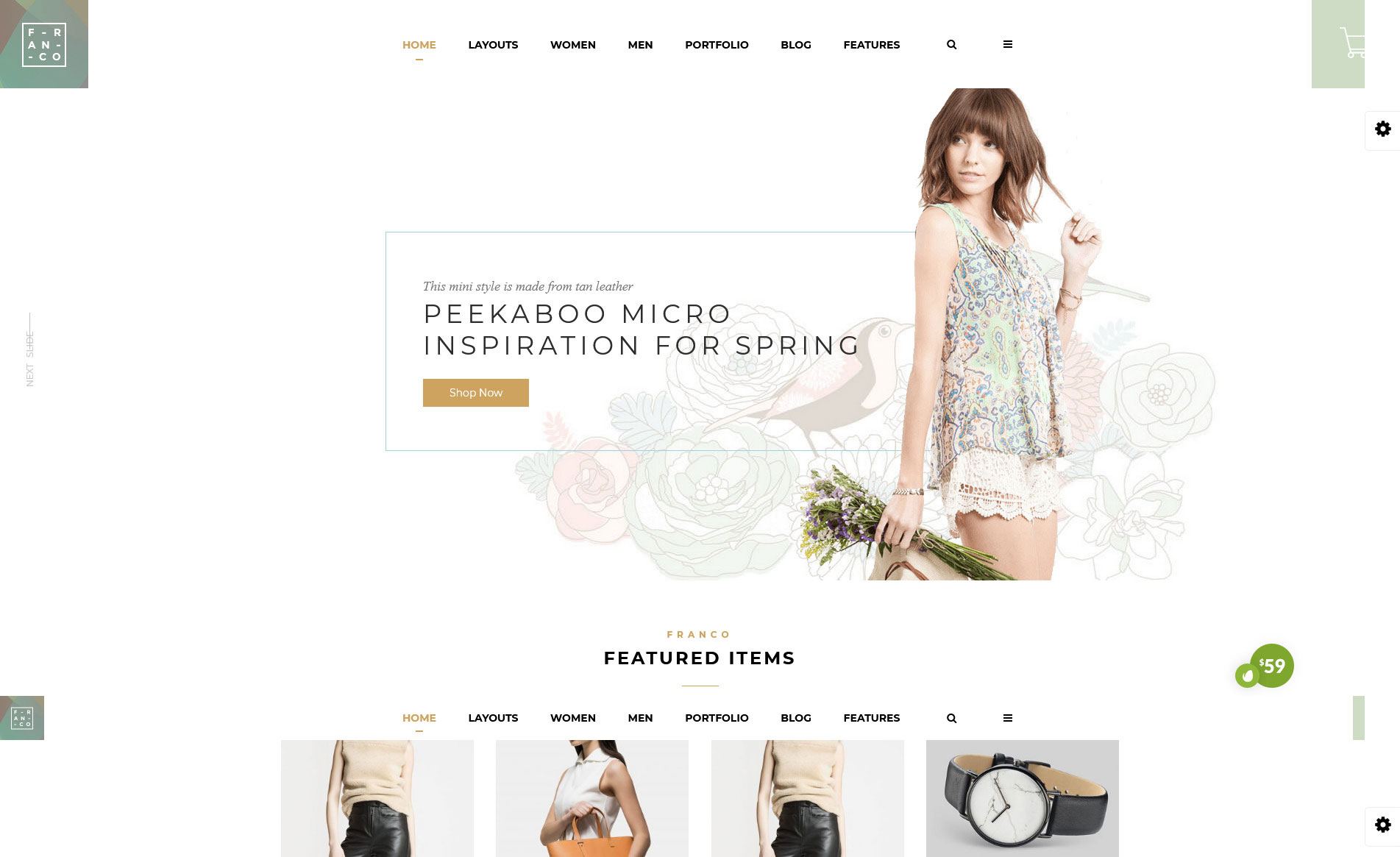Franco - Elegant WooCommerce WordPress Theme